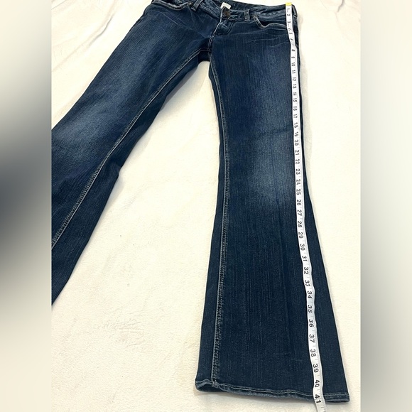 Silver Jeans Aiko Style Dark Blue Denim Boot Cut Women's Jeans Sz 30x35 - Picture 6 of 16